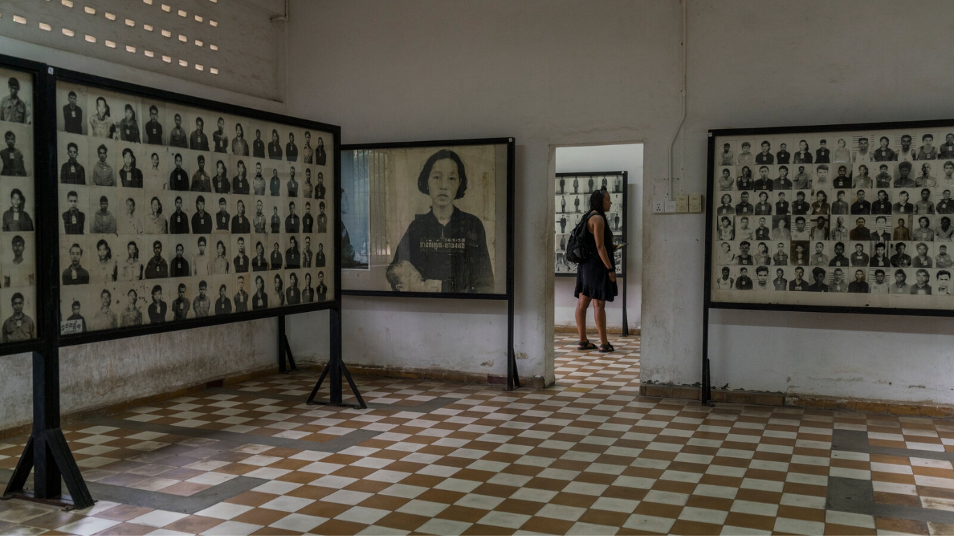 Galery in Tuol Sleng Prison