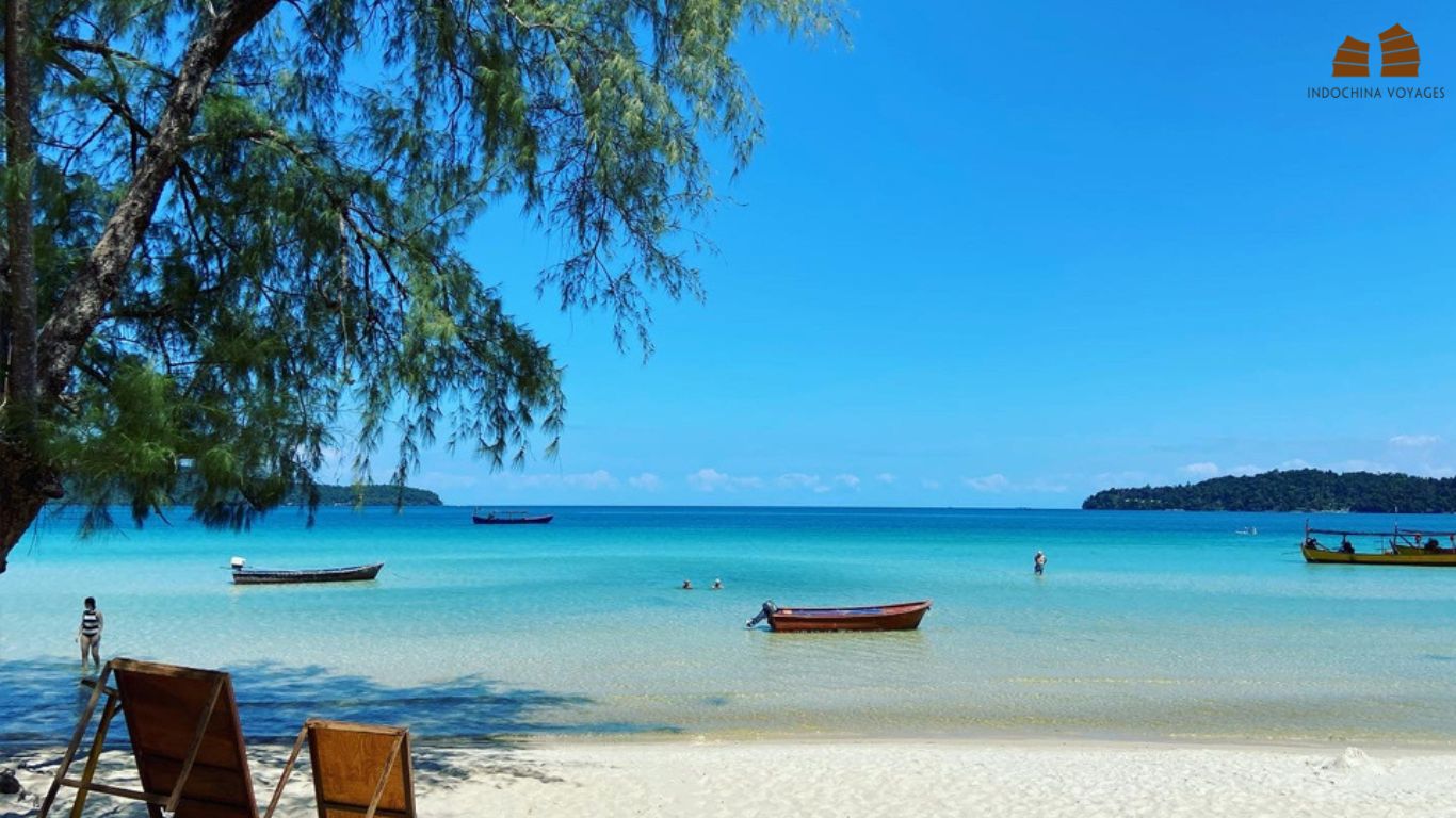 The tranquility at Koh Rong island