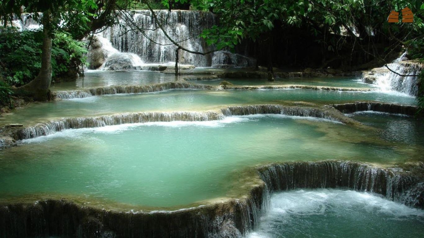 Kuang Si waterfall Luang Prabang