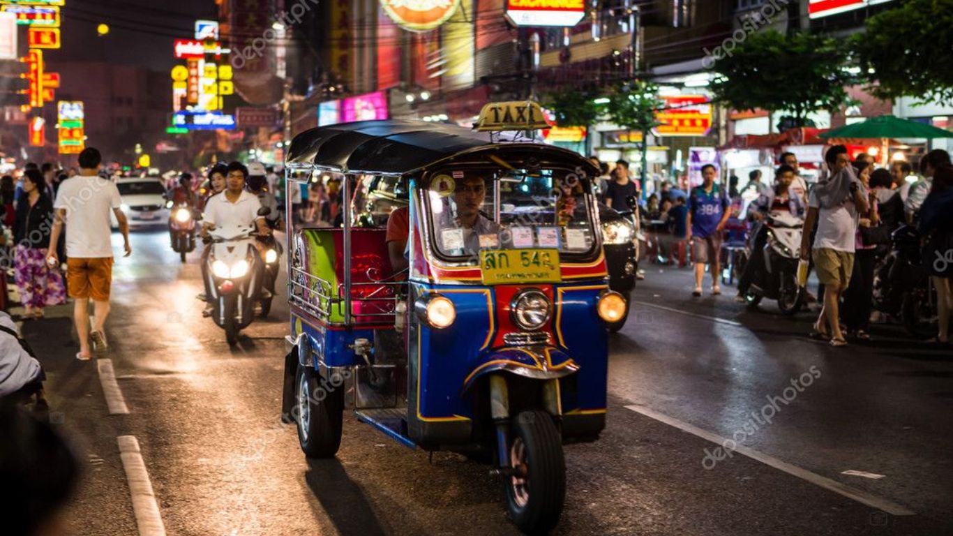 Tuk-tuk around Bangkok