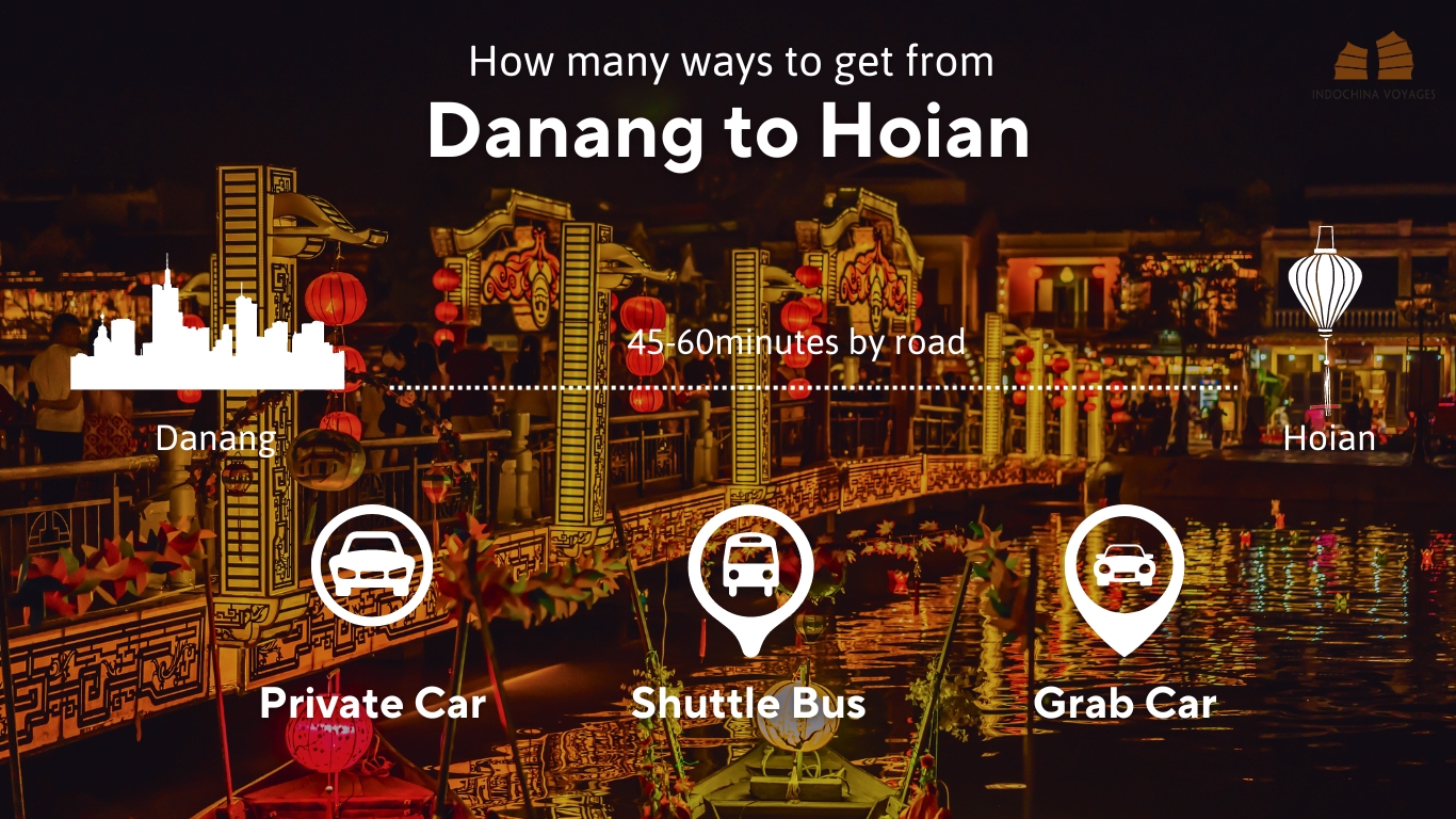 3 ways to get from Danang to Hoian