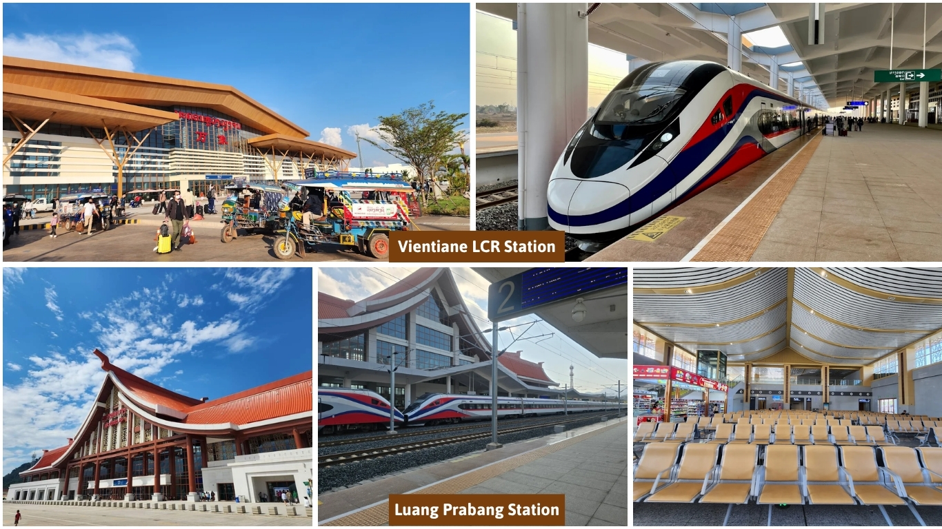 Vientiane vs Luang Prabang Station