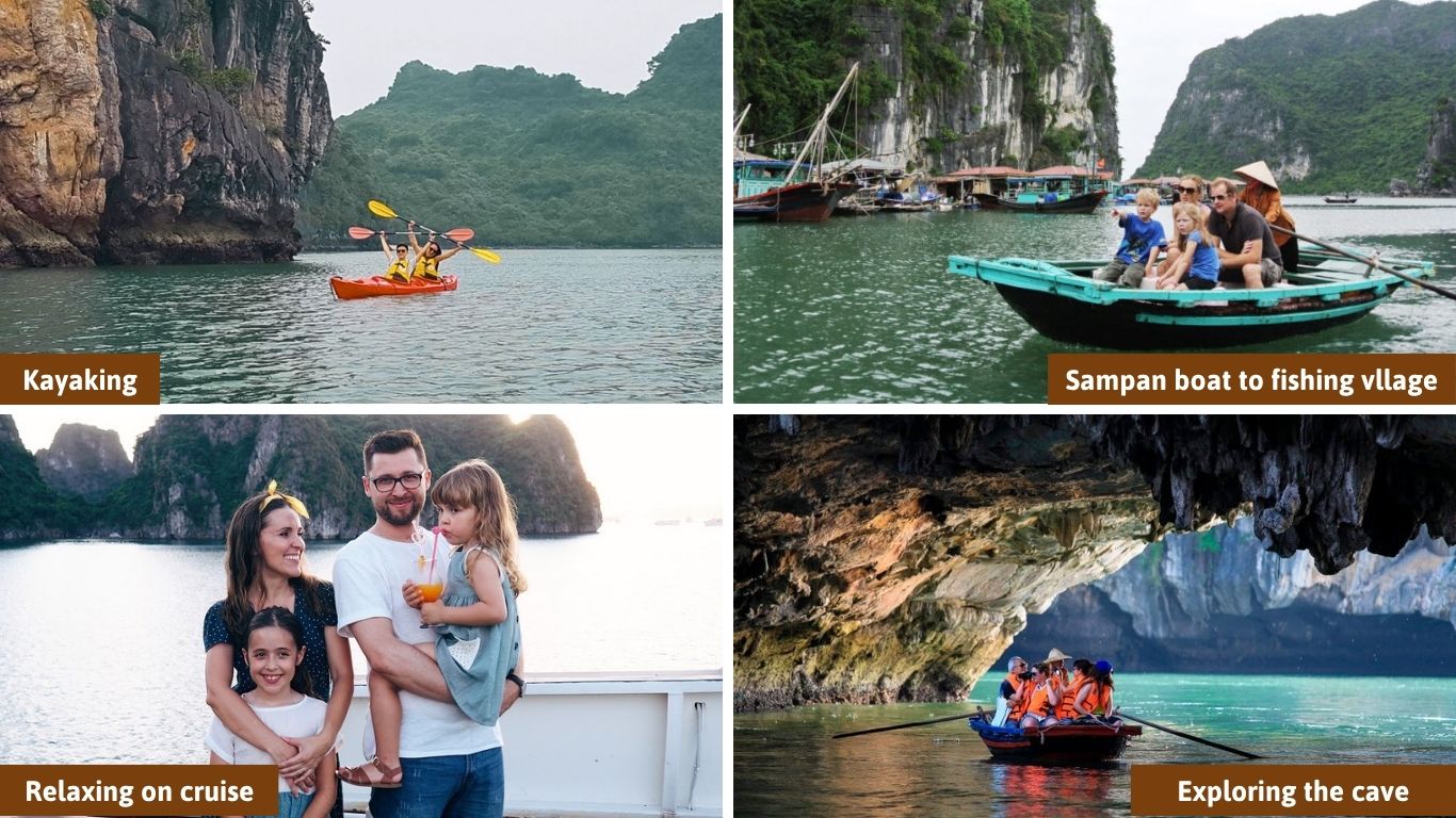Halong Bay family holiday