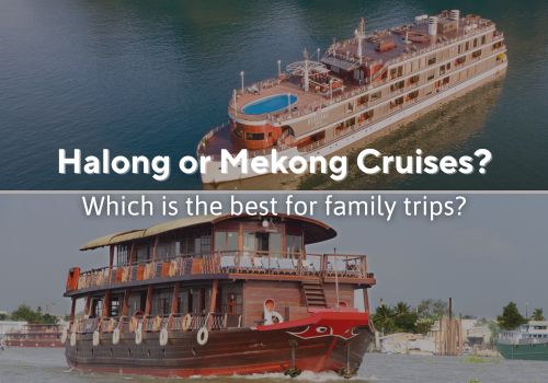 Halong Bay or Mekong Cruises? Which One Is Suitable for Your Family Trip?