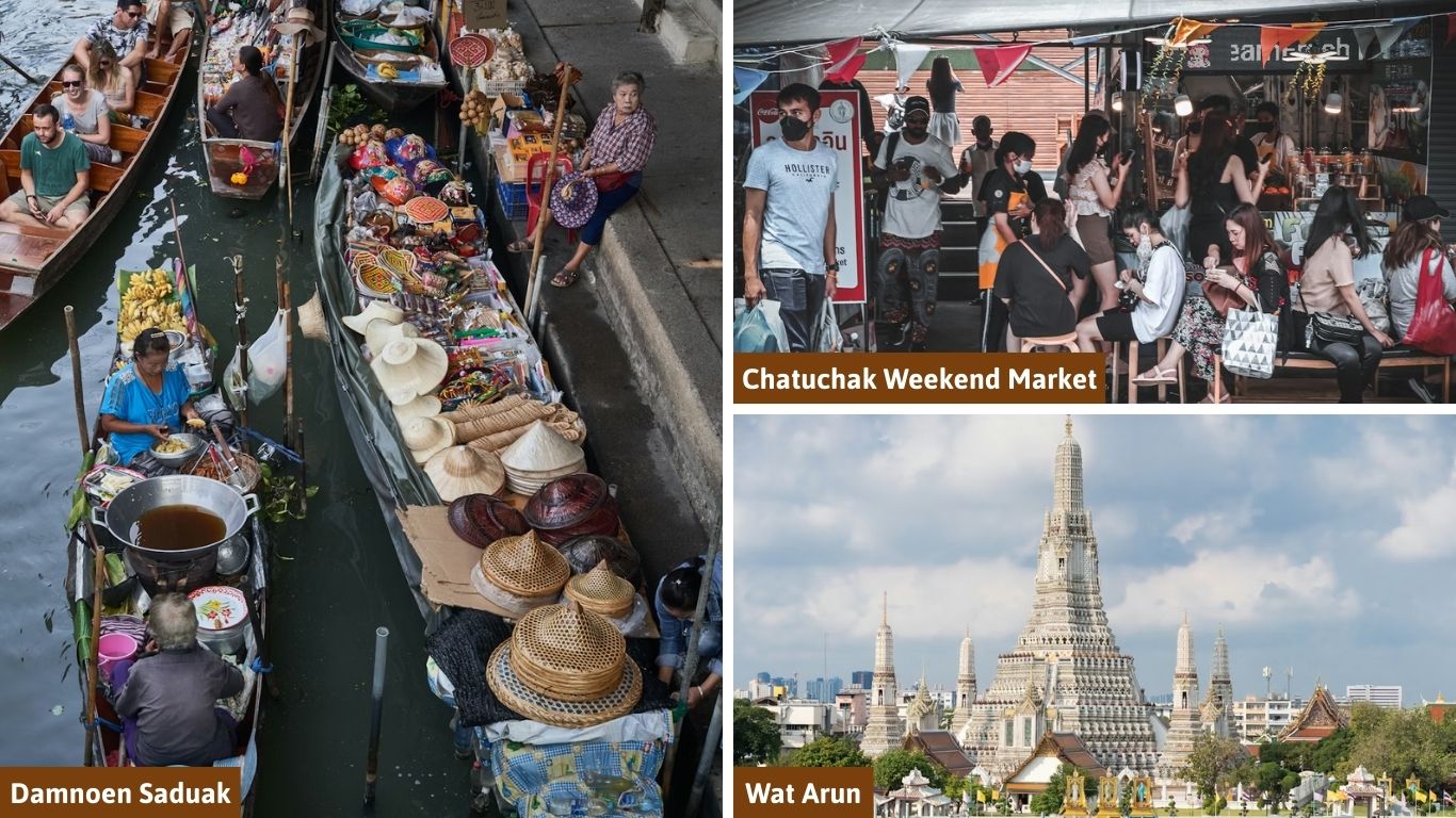 Compilation of Bangkok's Morning Activities