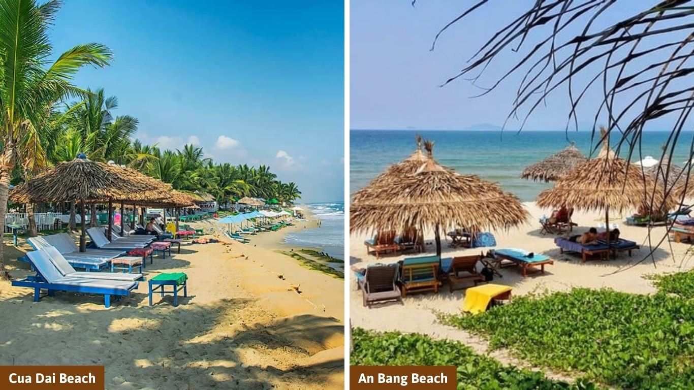 Cua Dai Beach and An Bang Beach