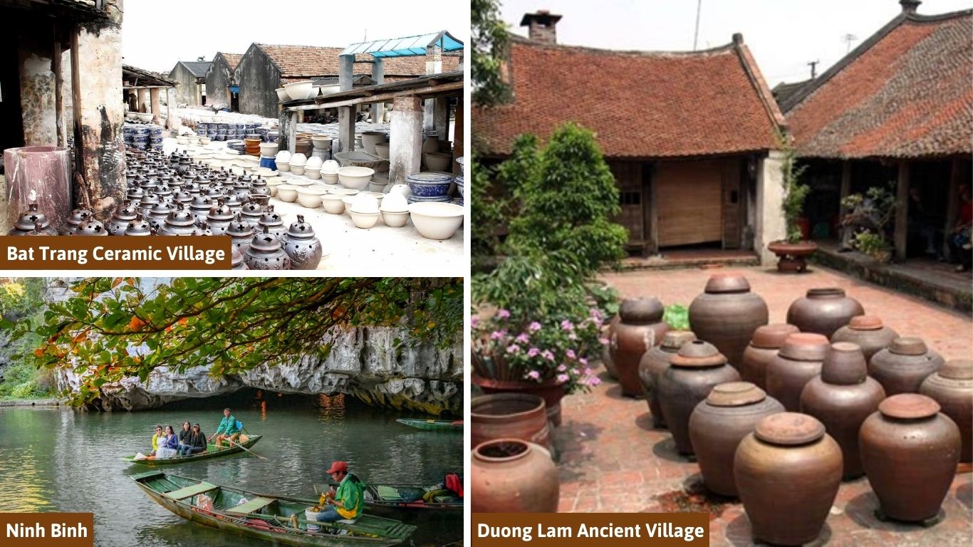 Bat Trang Ceramics Village and Duong Lam Ancient Village