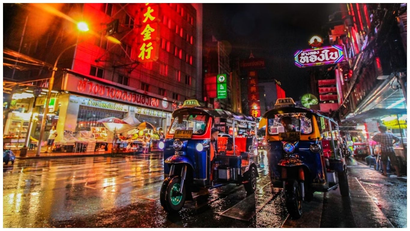 Vibrant Bangkok at Night