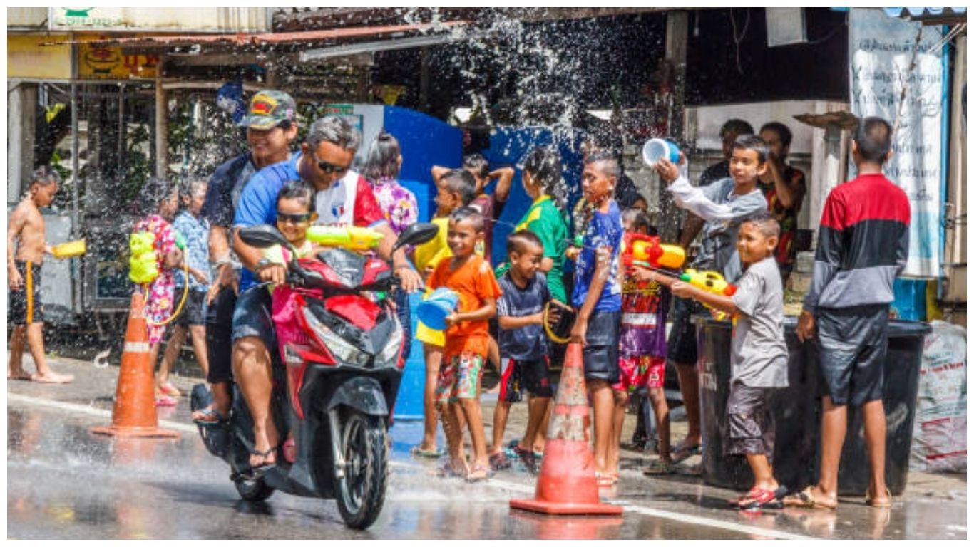phuket's songkran in thailand in april