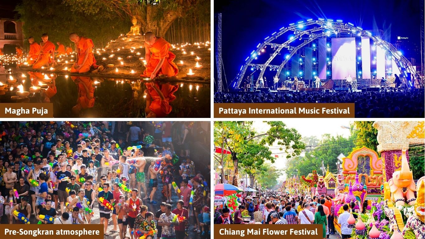 thailand in march festival