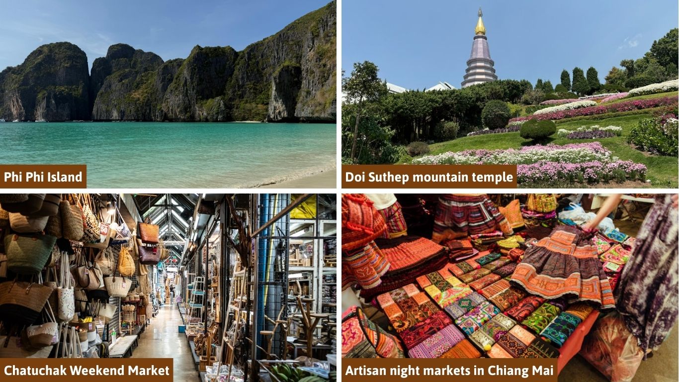 experiences in thailand