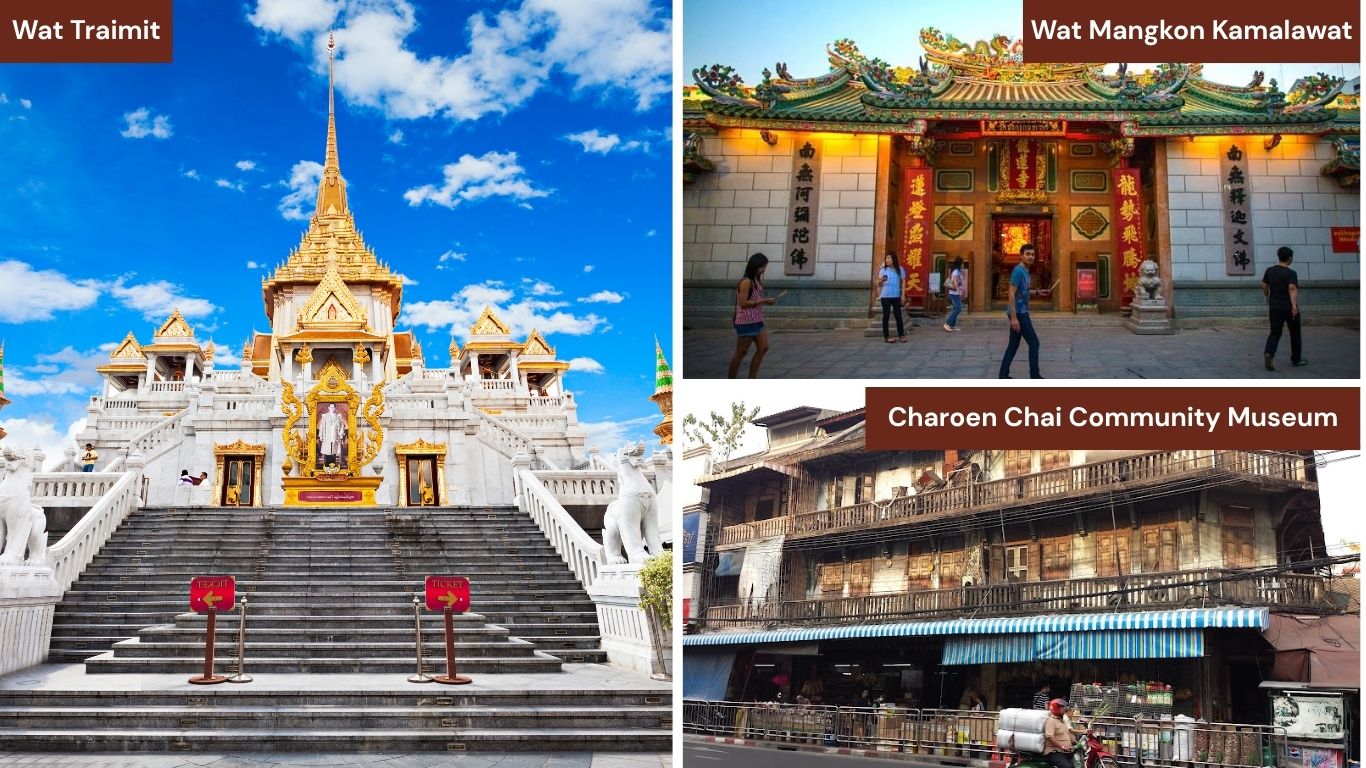 Historical sites in China Town Bangkok